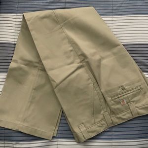 NWOT Carhartt Men’s Blended Twill Work Chino Pant 42x34